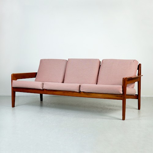 3-Seater Teak Sofa by Arne Wahl Iversen
