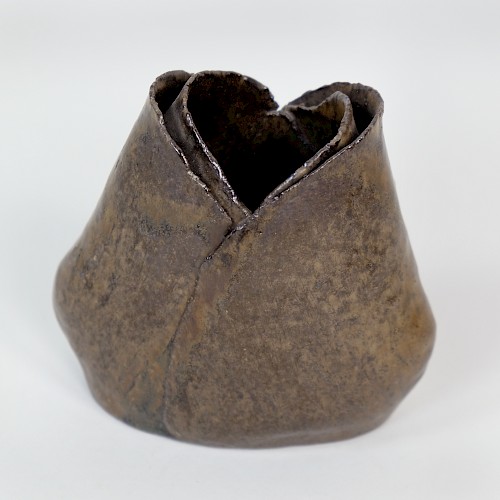 Midcentury ‘Fish Mouth’ Vase