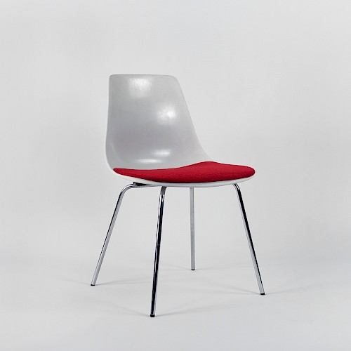 Fibreglass Chair by Georg Leowald for Wilkhahn