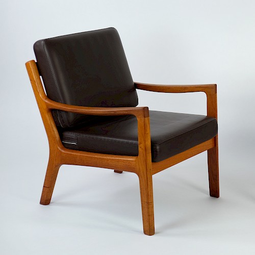 ‘Senator’ Teak Easy Chairs by Ole Wanscher
